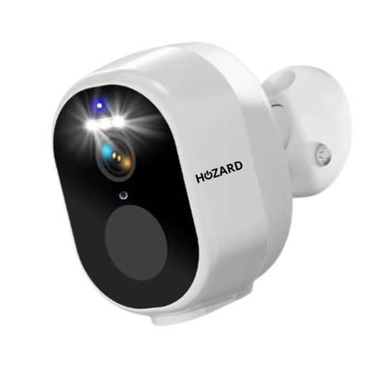 2K Caméra de Surveillance – Alarme Sans Fil et à Batterie – 5000 mAh - iP65 - Carte SD 32 GB – Pack A à D