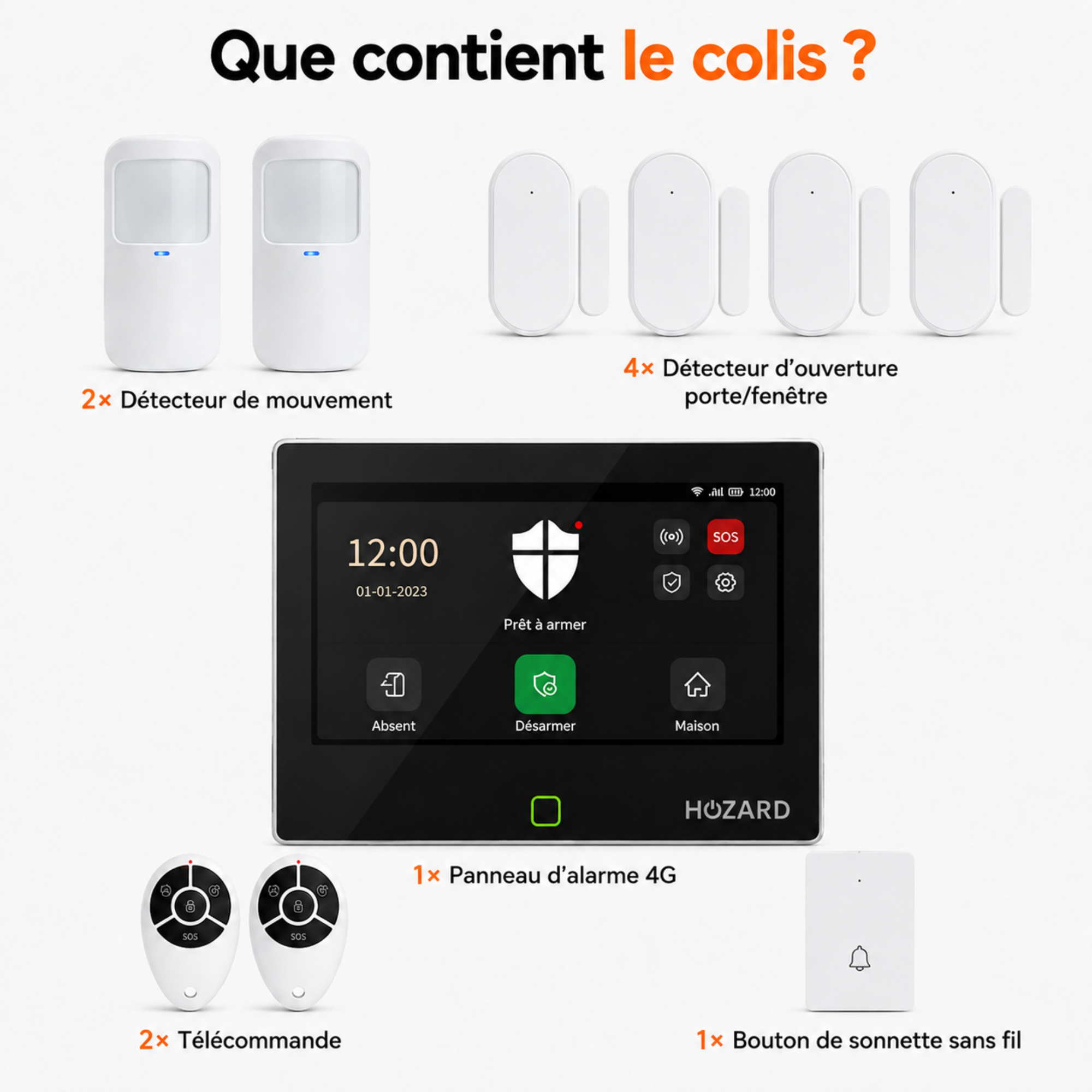 Alarme Maison 4G