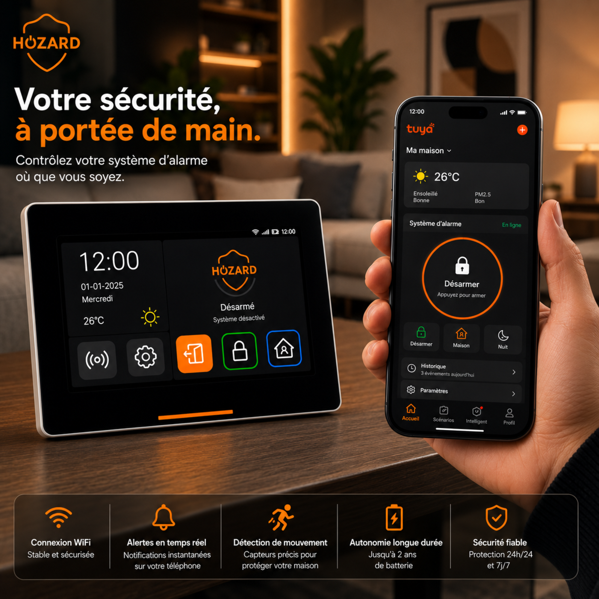 Alarme Maison Pack A V2.1