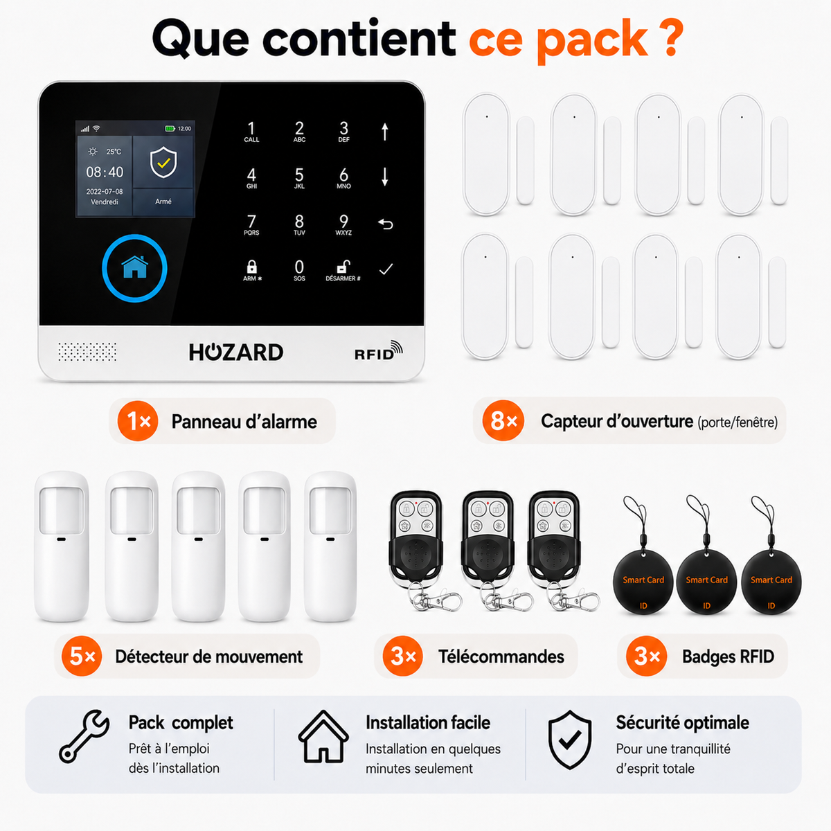 Alarme Maison Pack B V2