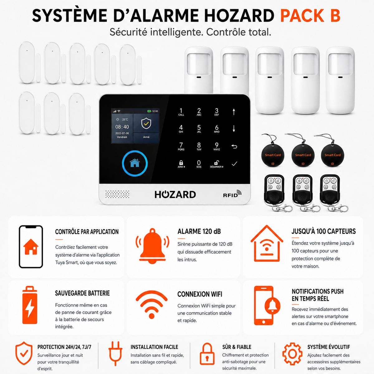 Alarme Maison Pack B V2