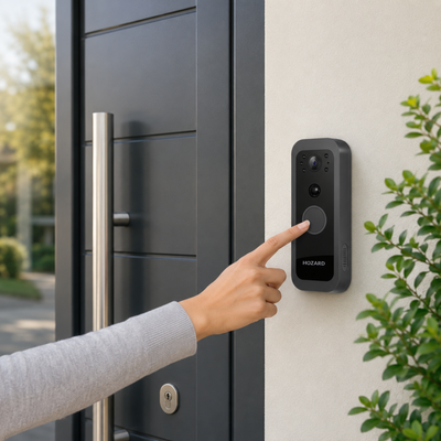 Sonnette vidéo avec caméra et moniteur 32GB – Wi-Fi + application – écran IPS 5 pouces