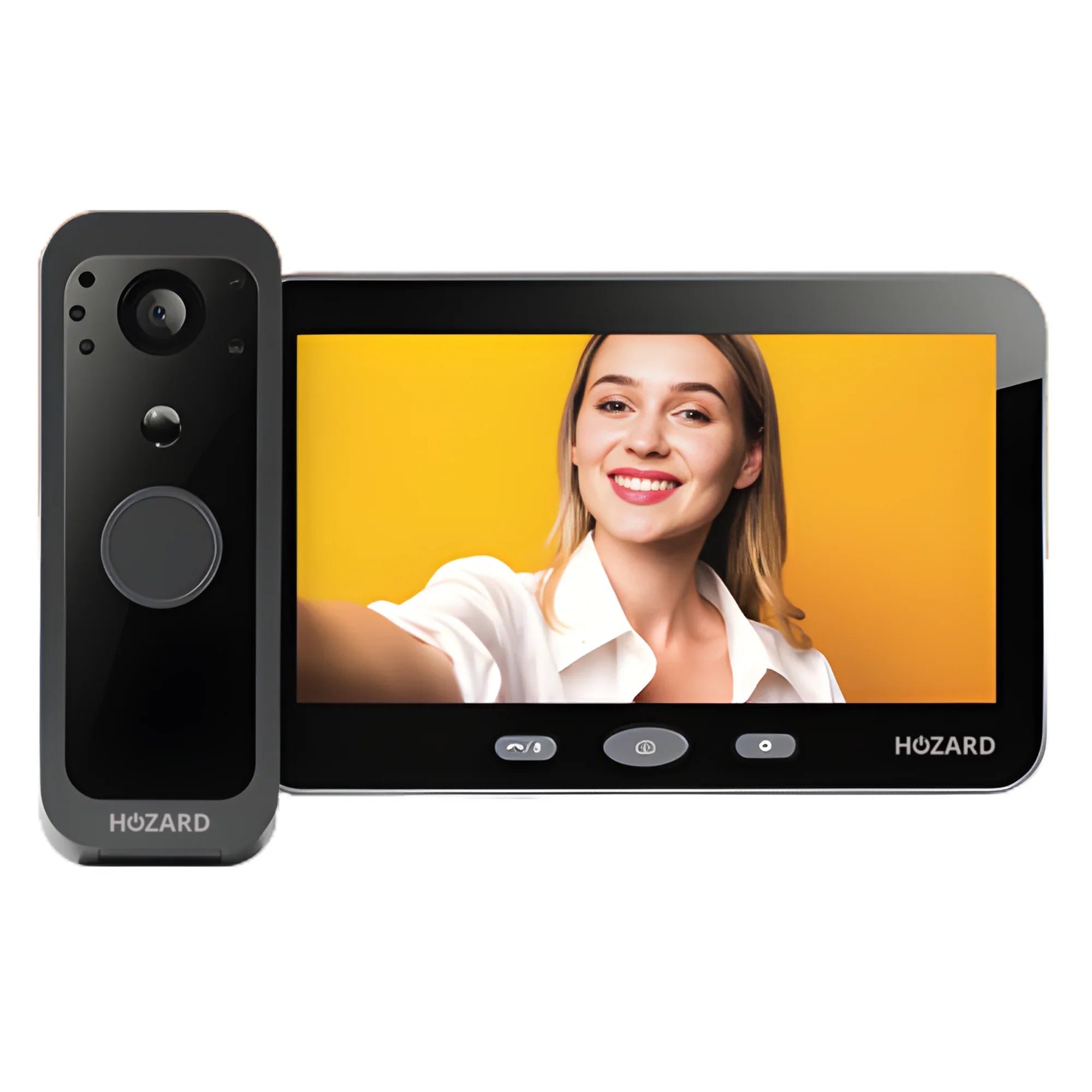 Sonnette vidéo avec caméra et moniteur 32GB – Wi-Fi + application – écran IPS 5 pouces