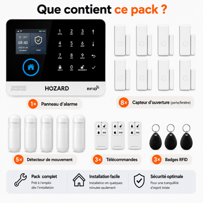 Alarme Maison Pack B
