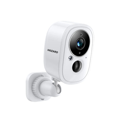 Caméra de surveillance 2,5K UHD intérieure & extérieure – caméra WiFi sans fil à batterie + 32 Go