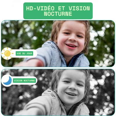 Sonnette avec caméra – Sonnette vidéo – Écran IPS 4,3 pouces