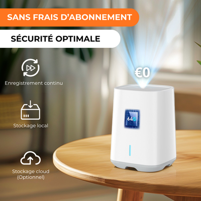 Système de 4 caméras de sécurité extérieures 4K UHD – Solaire & IP66 + HomeBase 64 Go