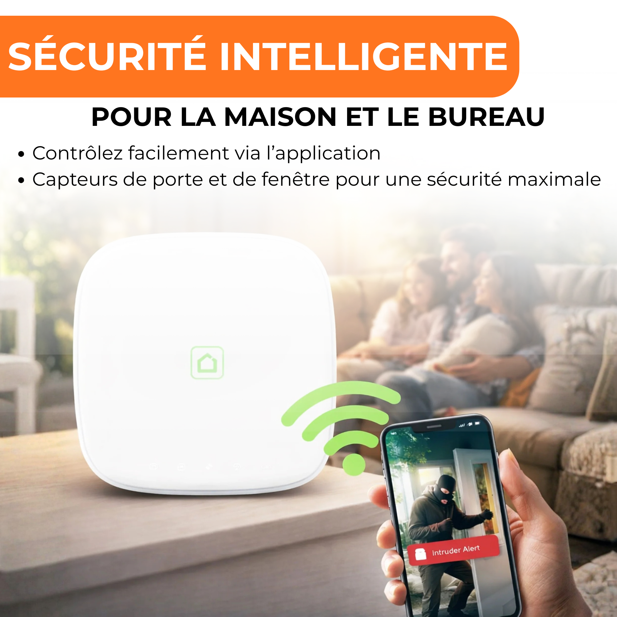 Alarme Maison Pack X Pro - Wi-Fi & 4G